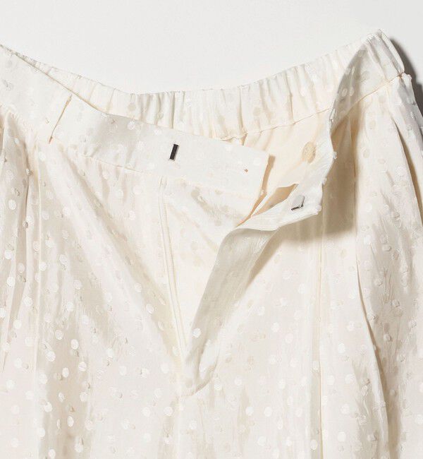 UNITED ARROWS「ドット サテン 2タック ワイドパンツ」|その他|