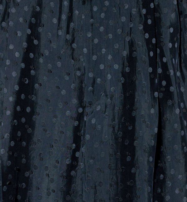 UNITED ARROWS「ドット サテン 2タック ワイドパンツ」|その他|