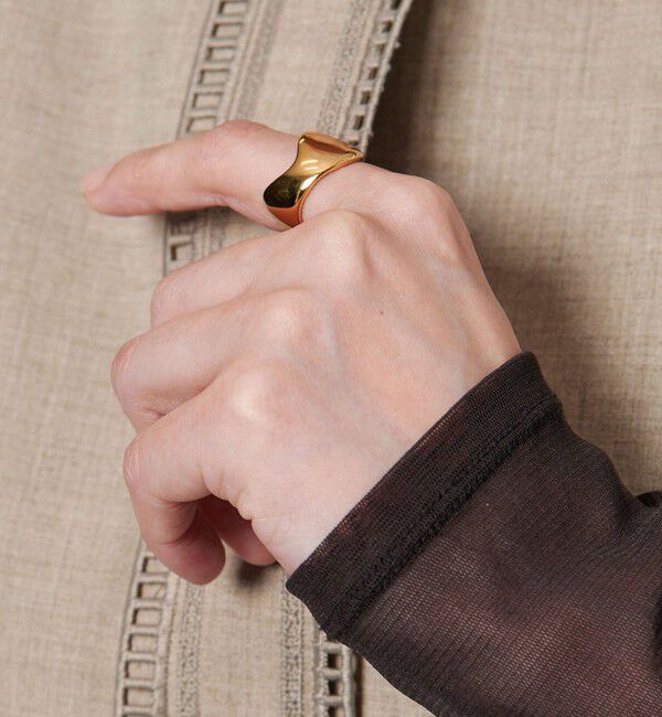 UNITED ARROWS「【別注】＜PHILIPPE AUDIBERT＞ELROSE GLD リング」|リング|