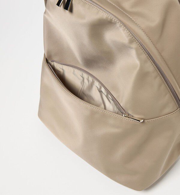 UNITED ARROWS「フロントジップ リュックサック」|リュック|