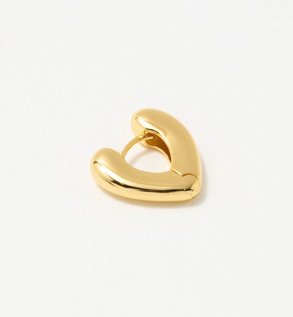 UNITED ARROWS「ハート フープ ピアス」|ピアス|