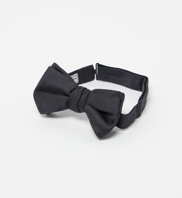 UNITED ARROWS「ドットプリント ボウタイ」|ネクタイ・蝶ネクタイ|DK.GRAY