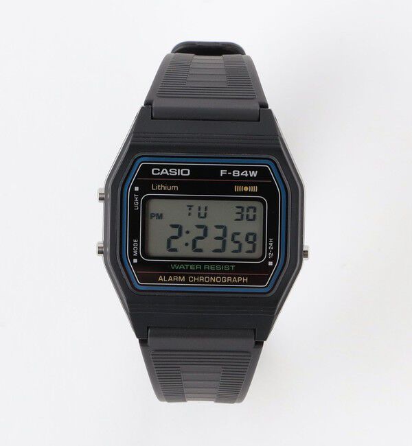UNITED ARROWS green label relaxing「＜CASIO＞F-84W-1QJH デジタルウォッチ 腕時計」|腕時計|BLACK
