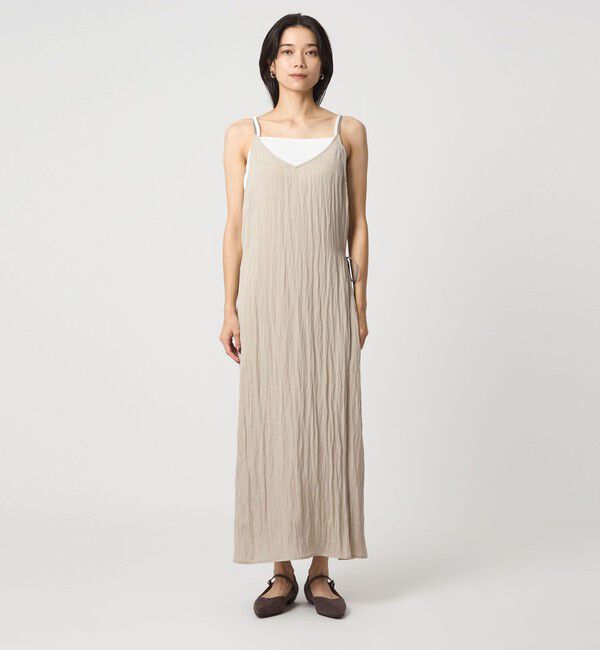 UNITED ARROWS green label relaxing「＜SEASONAL COLLECTION＞ツイル キャミソール ワンピース」|ワンピース|