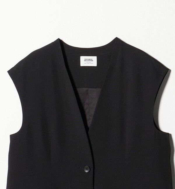 UNITED ARROWS green label relaxing「＜SEASONAL COLLECTION＞ノーラペル ジレ」|ベスト・ジレ|