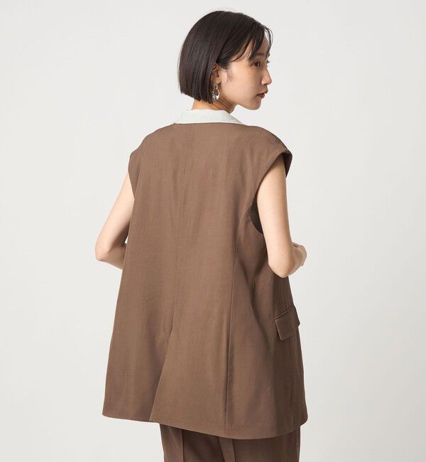 UNITED ARROWS green label relaxing「＜SEASONAL COLLECTION＞ノーラペル ジレ」|ベスト・ジレ|