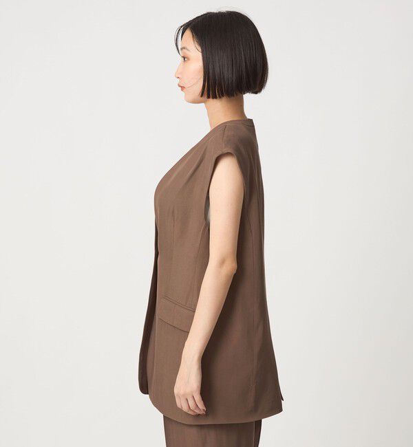 UNITED ARROWS green label relaxing「＜SEASONAL COLLECTION＞ノーラペル ジレ」|ベスト・ジレ|