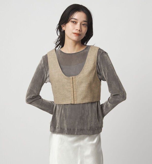 UNITED ARROWS green label relaxing「＜SEASONAL COLLECTION＞ビスチェ」|ベスト・ジレ|