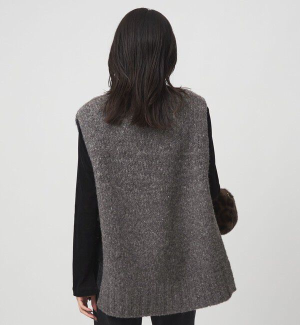 UNITED ARROWS green label relaxing「＜SEASONAL COLLECTION＞ローゲージ ニット ベスト」|ベスト・ジレ|