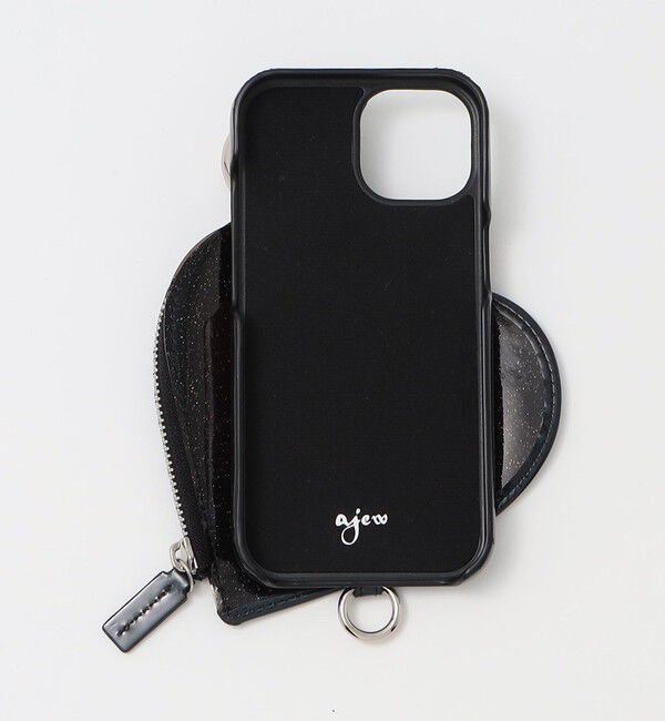BEAUTY&YOUTH UNITED ARROWS「＜ajew＞PVC HEART PLANET POCKET iPhone15ケース」|モバイルケース|