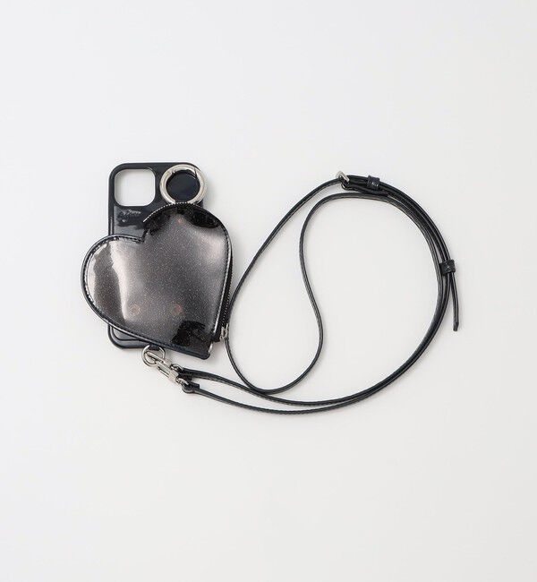 BEAUTY&YOUTH UNITED ARROWS「＜ajew＞PVC HEART PLANET POCKET iPhone15ケース」|モバイルケース|