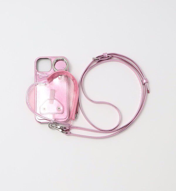 BEAUTY&YOUTH UNITED ARROWS「＜ajew＞PVC HEART PLANET POCKET iPhone15ケース」|モバイルケース|