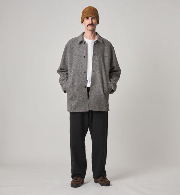 STEVEN ALAN「 ＜Steven Alan＞ ニット メルトン カー コート」|その他|