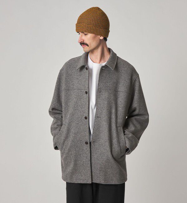 STEVEN ALAN「 ＜Steven Alan＞ ニット メルトン カー コート」|その他|