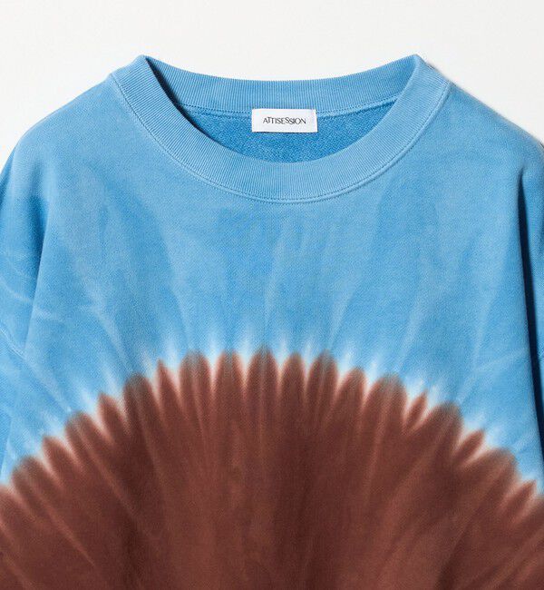 ATTISESSION「＜ATTISESSION＞タイダイ スウェット トップス」|スウェット・ジャージ|