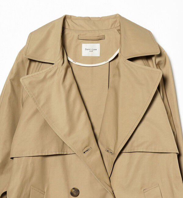 Demi-Luxe BEAMS 「ライト トレンチコート」|トレンチコート|