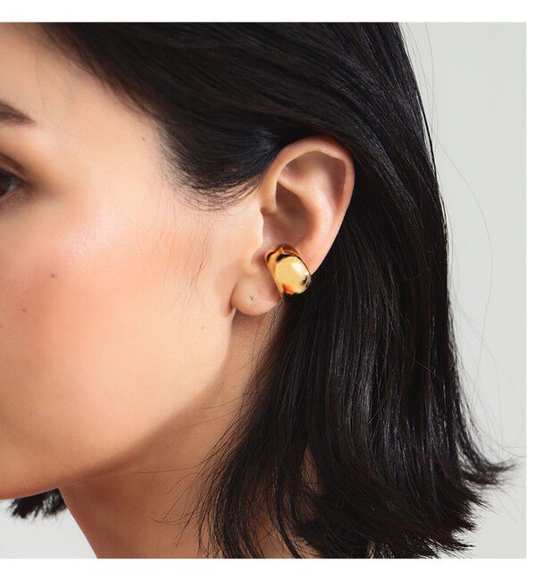 Demi-Luxe BEAMS 「MARIA BLACK / Tryvann イヤーカフ イエローゴールド」|その他|GOLD