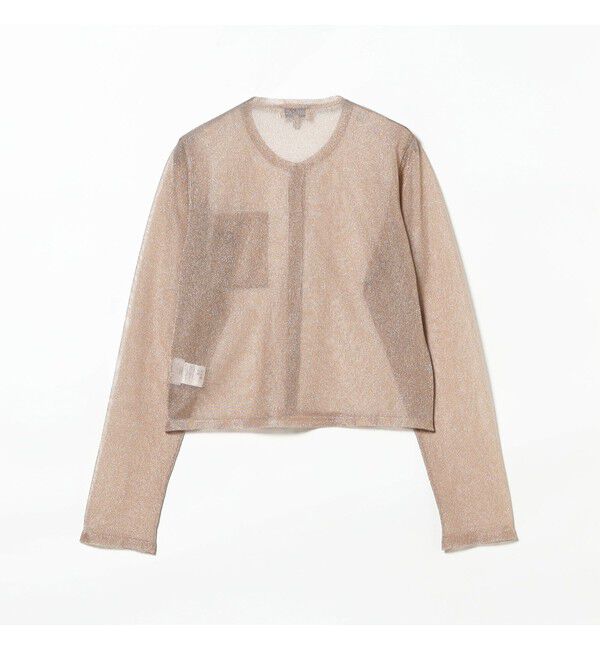 Demi-Luxe BEAMS 「BAUM UND PFERDGARTEN / グリッター ニットカーディガン」|ニット・セーター|