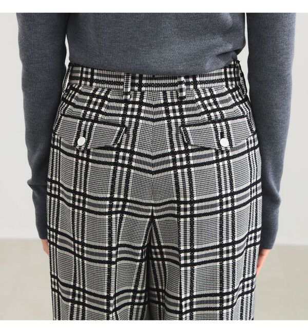 Demi-Luxe BEAMS 「AK+1 / 1タック ウール ワイドパンツ」|チノ|