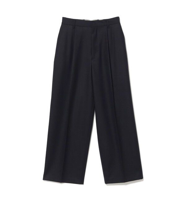 Demi-Luxe BEAMS 「AK+1 / 1タック ウール ワイドパンツ」|チノ|