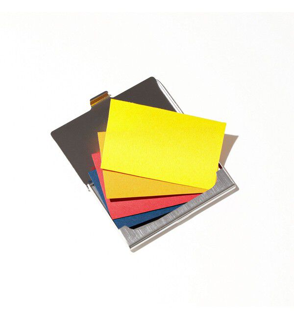 BEAMS「アルミカードケース」|ステーショナリー|SILVER