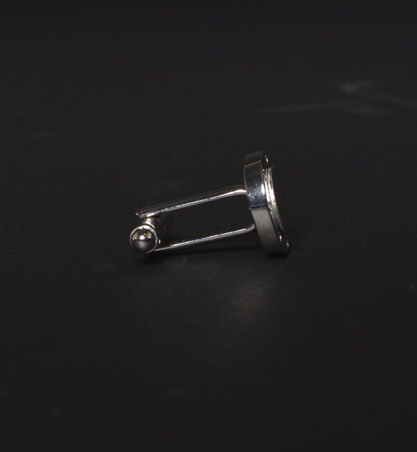 SHIPS「LOUIS FAGLIN: シルバー 8ビス カフリンクス(ホワイト)」|ネクタイピン・カフスボタン|