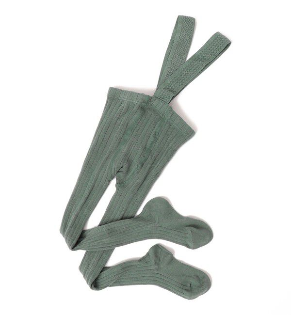 SHIPS KIDS「condor:サスペンダー リブ タイツ」|タイツ・ストッキング|