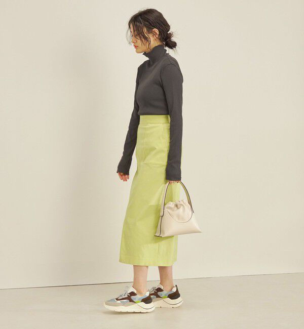 SHIPS for women「〈手洗い可能〉ハイストレッチ カラー タイト スカート」|スカート|