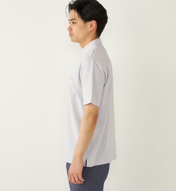 SHIPS Colors 「SHIPS Colors: 〈吸水速乾〉カノコ ボタンダウン 半袖 ポロシャツ」|ポロシャツ|