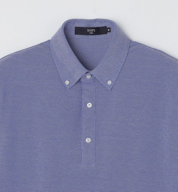 SHIPS Colors 「SHIPS Colors: 〈吸水速乾〉カノコ ボタンダウン 半袖 ポロシャツ」|ポロシャツ|