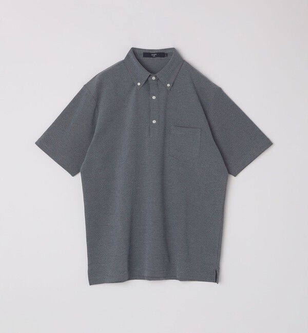 SHIPS Colors 「SHIPS Colors: 〈吸水速乾〉カノコ ボタンダウン 半袖 ポロシャツ」|ポロシャツ|