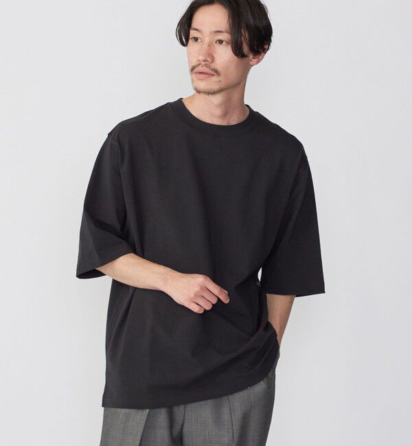 SHIPS「SHIPS: PLA ポリ乳酸 ベア天竺 ジャージー Tシャツ」|Tシャツ・カットソー|