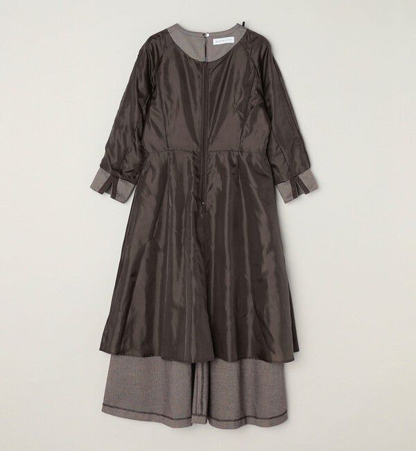 quaranciel「quaranciel:〈洗濯機可能〉クルーネック フレア ワンピース」|ワンピース|