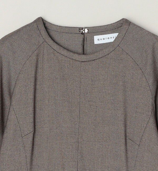 quaranciel「quaranciel:〈洗濯機可能〉クルーネック フレア ワンピース」|ワンピース|