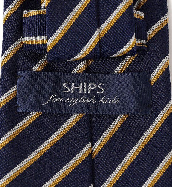SHIPS KIDS「SHIPS KIDS:ストライプ柄 ネクタイ」|ネクタイ・蝶ネクタイ|