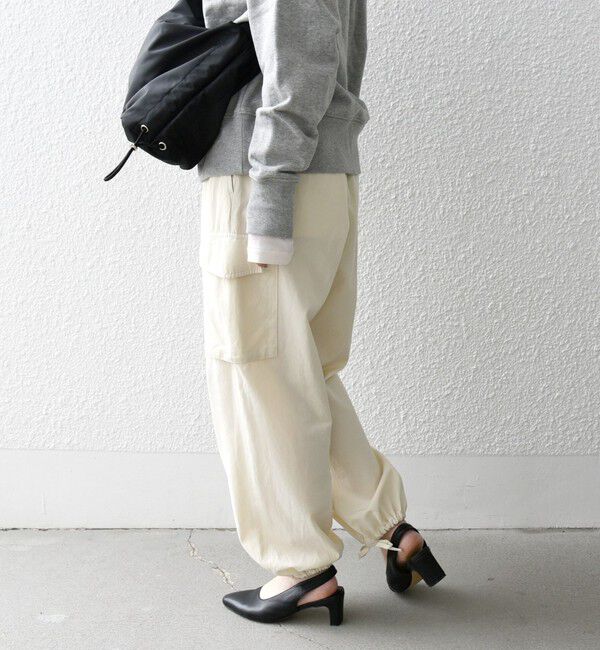 SHIPS any「SHIPS any:〈洗濯機可能〉オーバーダイ イージー カーゴパンツ」|カーゴ|