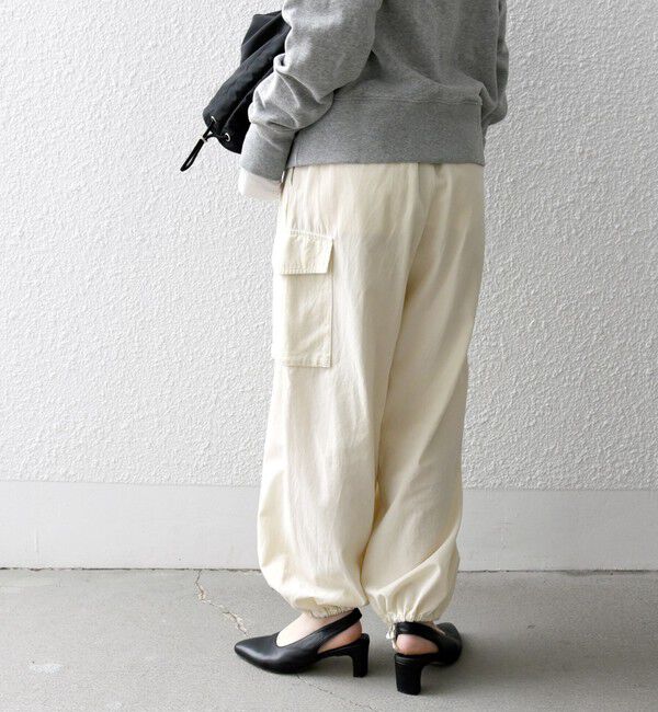 SHIPS any「SHIPS any:〈洗濯機可能〉オーバーダイ イージー カーゴパンツ」|カーゴ|