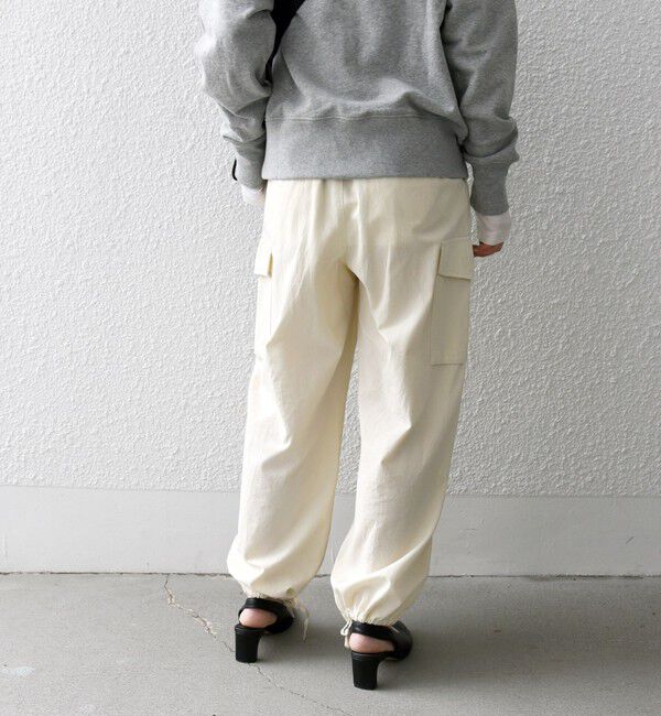 SHIPS any「SHIPS any:〈洗濯機可能〉オーバーダイ イージー カーゴパンツ」|カーゴ|