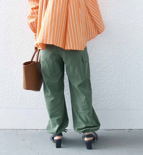 SHIPS any「SHIPS any:〈洗濯機可能〉オーバーダイ イージー カーゴパンツ」|カーゴ|