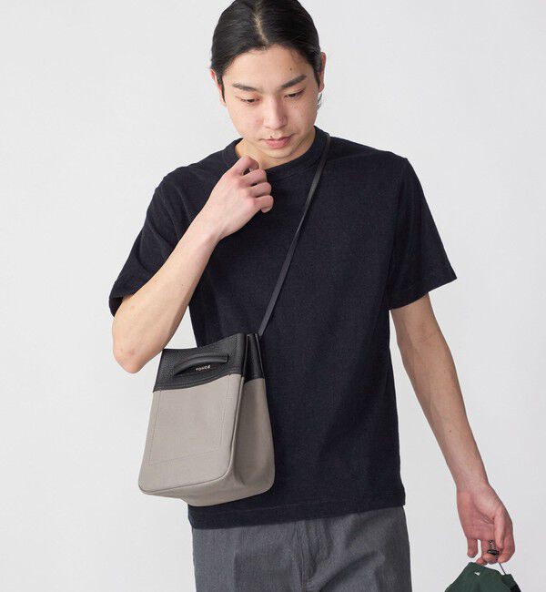 SHIPS「SHIPS:〈抗菌・防臭〉PLA ポリ乳酸 パイル クルーネック Tシャツ」|Tシャツ・カットソー|