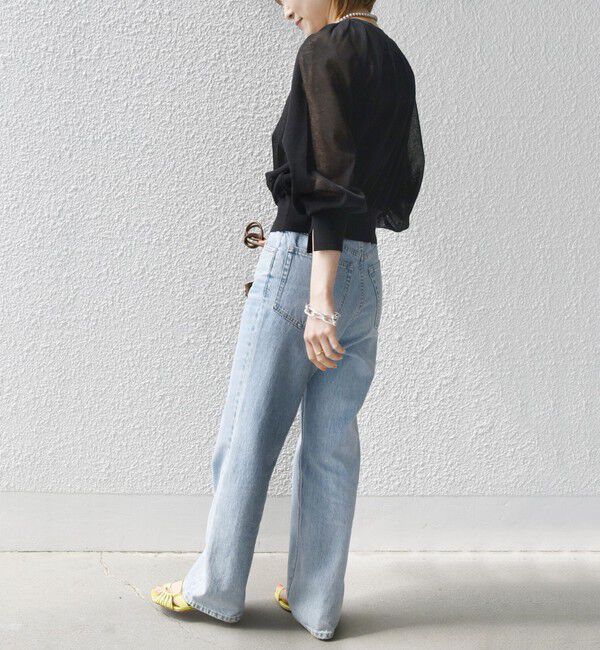 SHIPS for women「〈手洗い可能〉2WAY シアー カーディガン」|カーディガン|