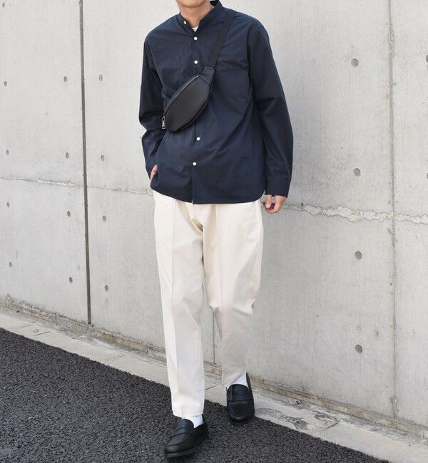 SHIPS any「SHIPS any: 〈洗濯機可能〉センタークリース ステッチ テーパード イージー チノパンツ◇」|チノ|