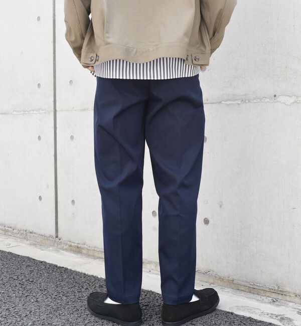 SHIPS any「SHIPS any: 〈洗濯機可能〉センタークリース ステッチ テーパード イージー チノパンツ◇」|チノ|