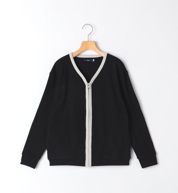 SHIPS KIDS「SHIPS KIDS:140～160cm / ワッフル カーディガン」|カーディガン|