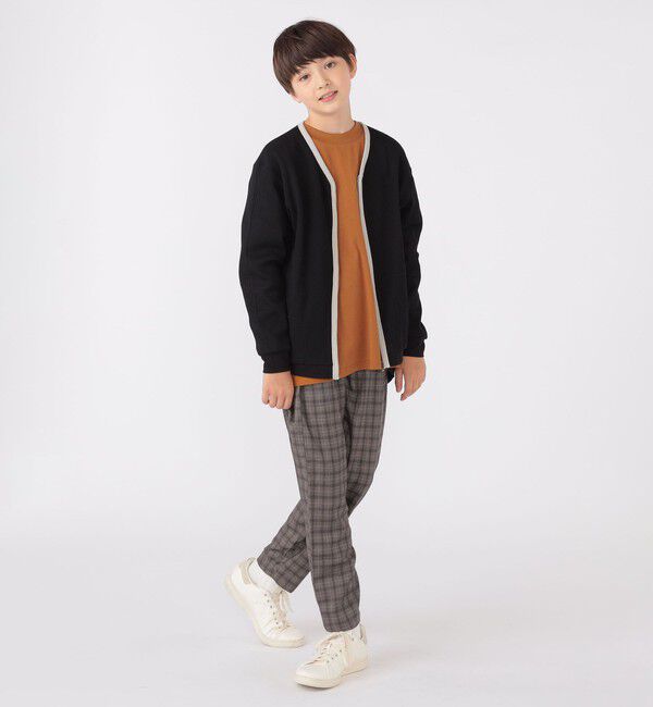 SHIPS KIDS「SHIPS KIDS:140～160cm / ワッフル カーディガン」|カーディガン|