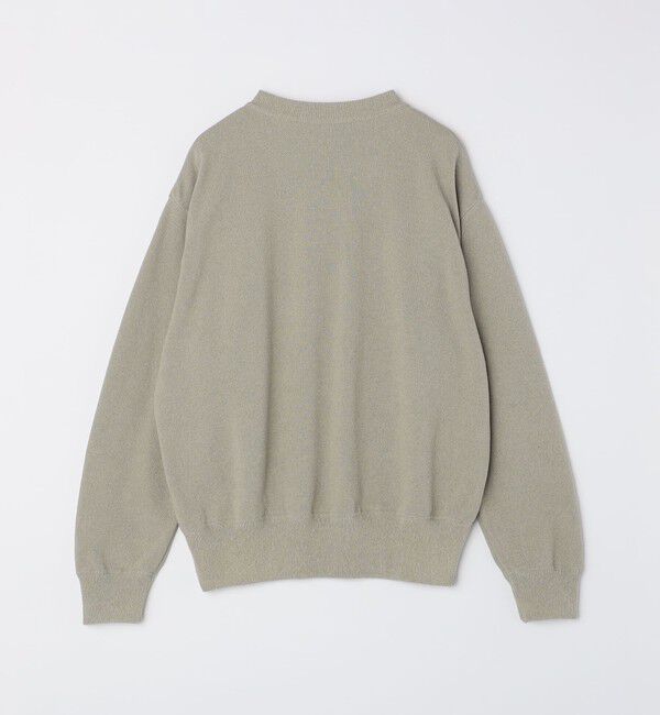 SHIPS「【City Ambient Products別注】crepuscule: LIGHT MOSS STITCH Vネックニット」|ニット・セーター|