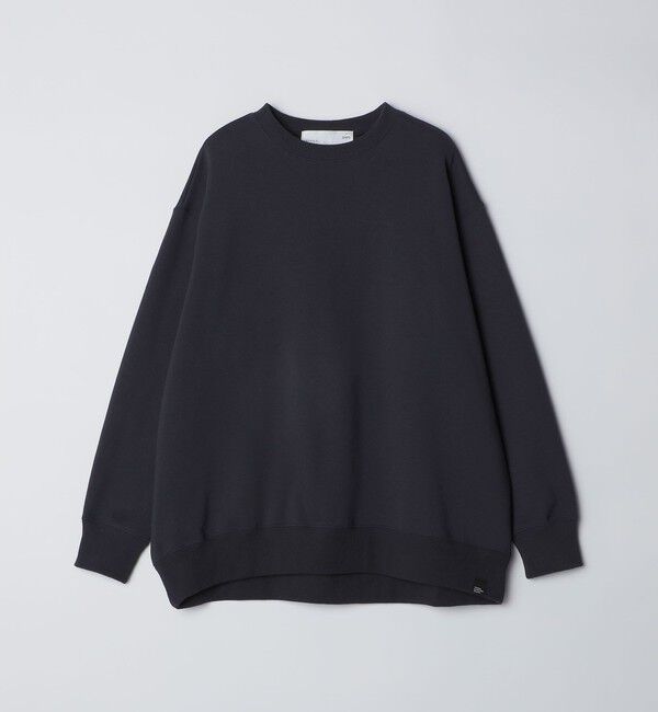 SHIPS「【SHIPS別注】THYARD: 光電子(R) リラックス クルーネック スウェット」|スウェット・ジャージ|ネイビー