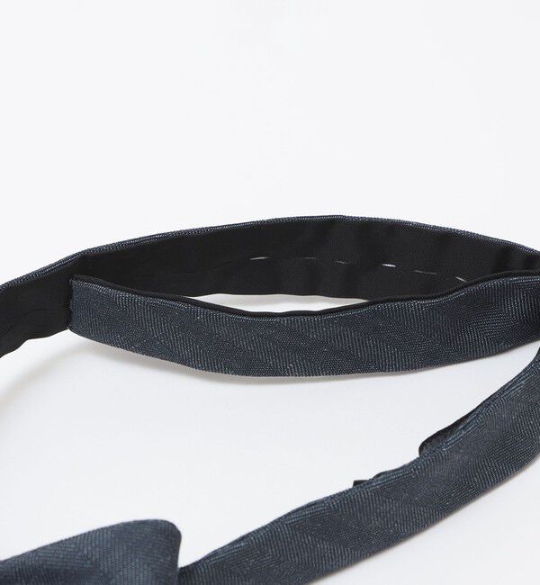 SHIPS「Stefano bigi: ウール/リネン ヘリンボーン ソリッド ボウタイ」|ネクタイ・蝶ネクタイ|