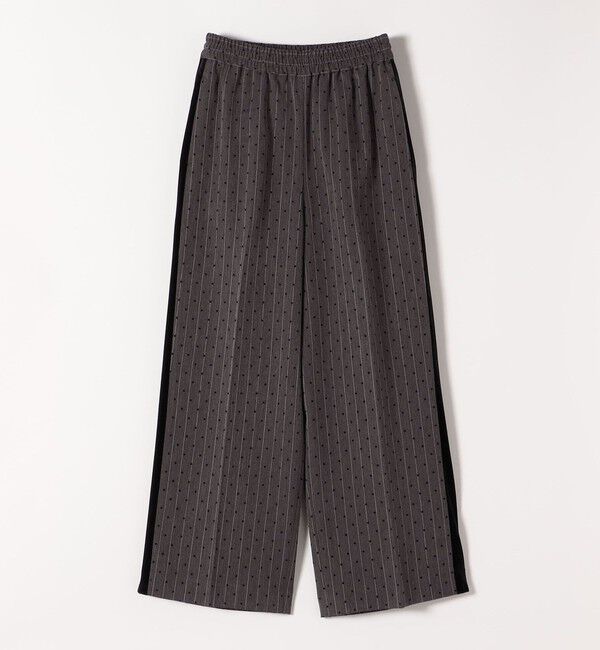 quaranciel「quaranciel:〈洗濯機可能〉フロッキー ドット ストライプ ライン イージー パンツ」|その他|