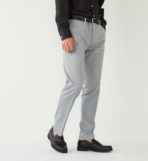 SHIPS Colors 「《一部追加・新色予約》SHIPS Colors:〈洗濯機可能〉イージーケア チノ スラックス2◆」|スラックス|ライトグレー